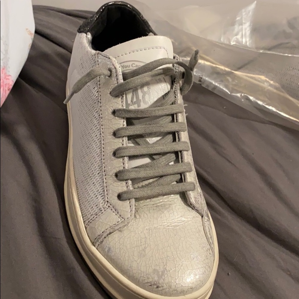 P448 John Glitter Low Top Sneakers New Size 38 / 8